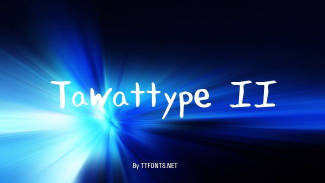 Tawattype II example